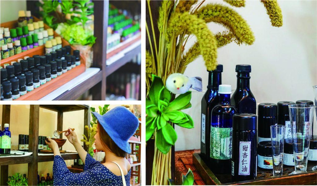 芳療諮詢與植物精油環境